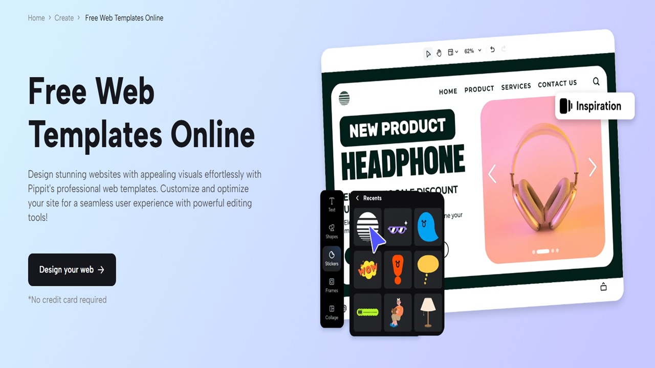 How Users Can Adapt Web Templates Specifically for Brand Identity: Pippit AI by CapCut